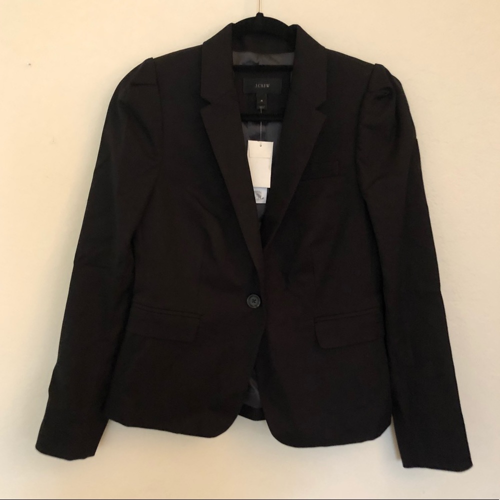 NWT J. Crew Black Blazer